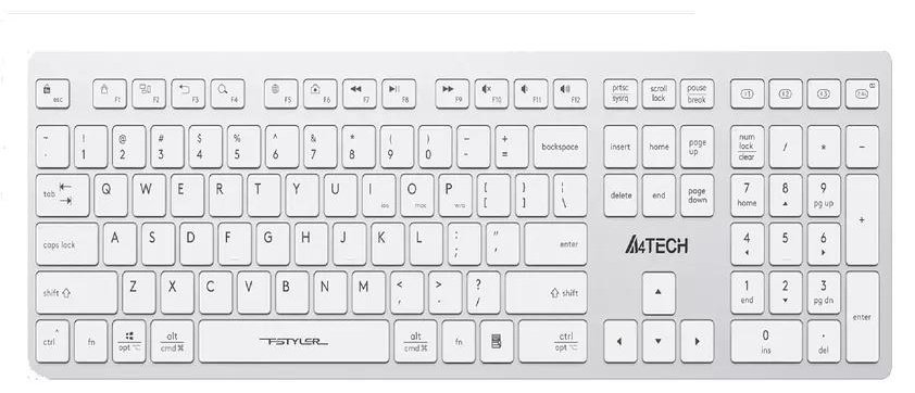 Клавиатура Fstyler FBX50C белый купить,NaN