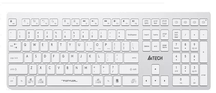 Клавиатура Fstyler FBX50C белый купить,NaN