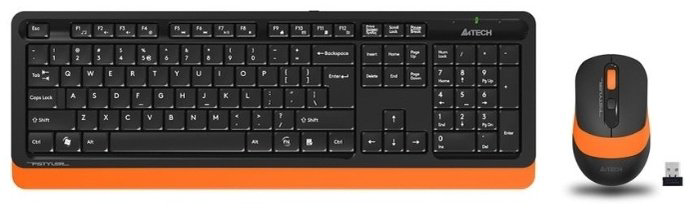 Клавиатура A4Tech Fstyler Wireless FG1010 оранжевый купить,NaN