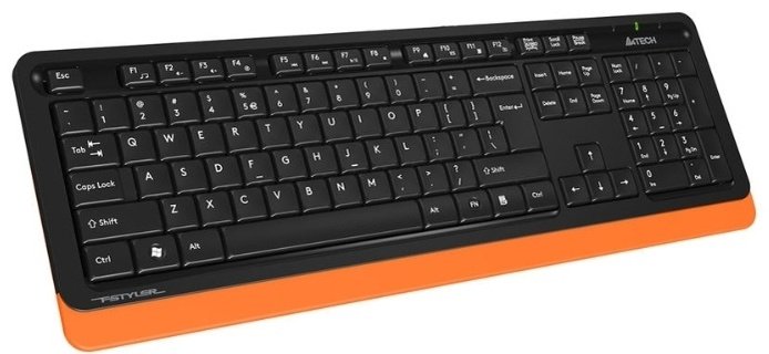 Клавиатура A4Tech Fstyler Wireless FG1010 оранжевый купить,NaN