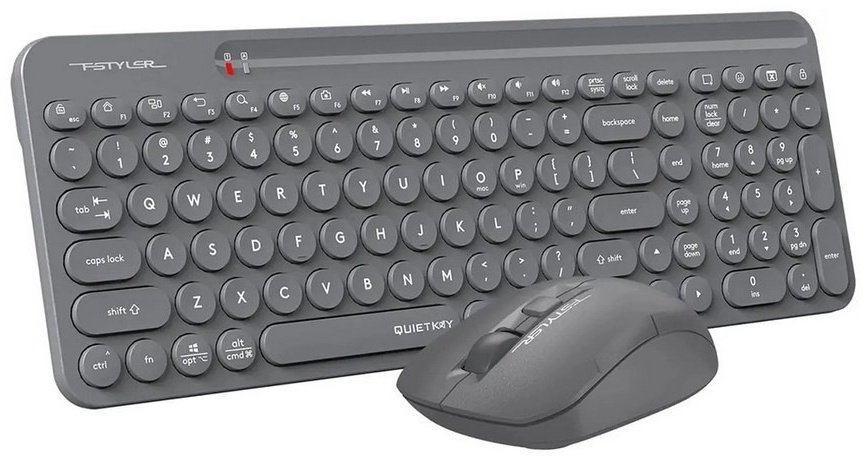 Клавиатура A4Tech Fstyler FG3300 Air серый купить,NaN