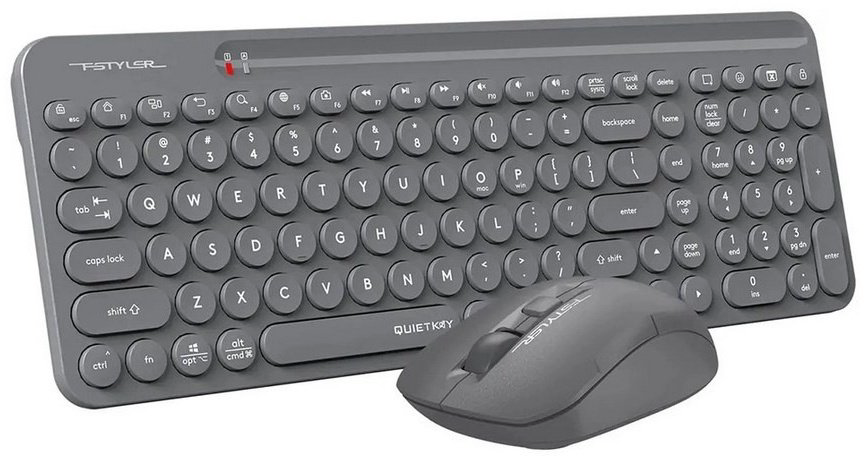 Клавиатура A4Tech Fstyler FG3300 Air серый купить,NaN