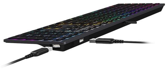 Клавиатура A4Tech FX60H Neon черный купить,NaN