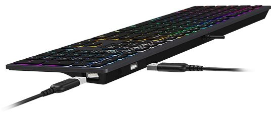 Клавиатура A4Tech FX60H Neon черный купить,NaN