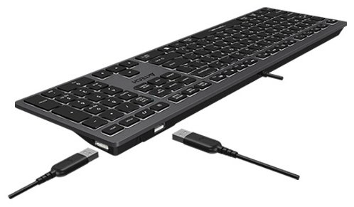 Клавиатура A4Tech FX60H черный купить,NaN