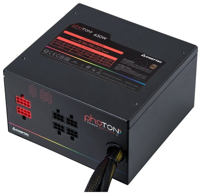 Блок питания Chieftec Photon CTG-650C-RGB 650W купить,NaN