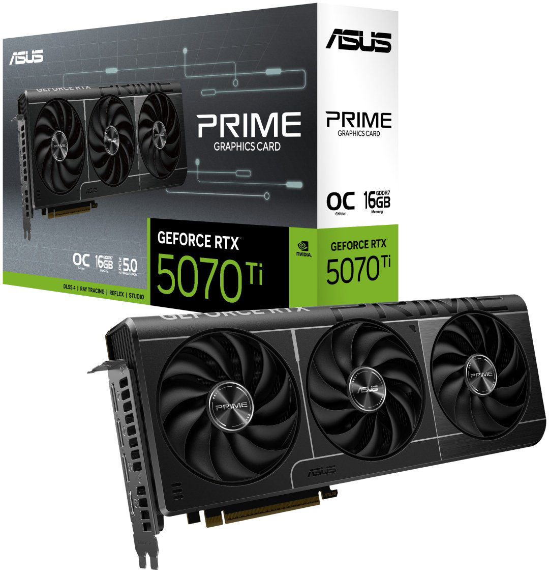 Видеокарта ASUS PRIME-RTX5070TI-O16G 16 Гб купить,1071525