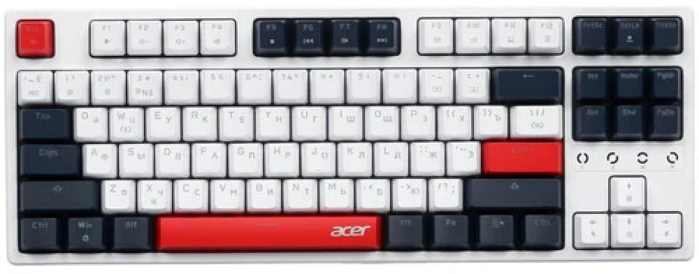 Клавиатура Acer OKW305 ZL.KBDCC.01W белый купить,NaN