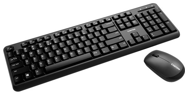 Клавиатура Canyon CNS-HSETW02-RU Black черный купить,NaN