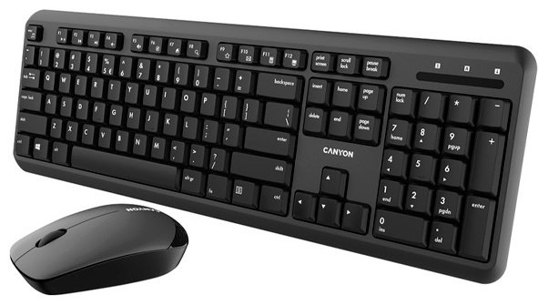 Клавиатура Canyon CNS-HSETW02-RU Black черный купить,NaN
