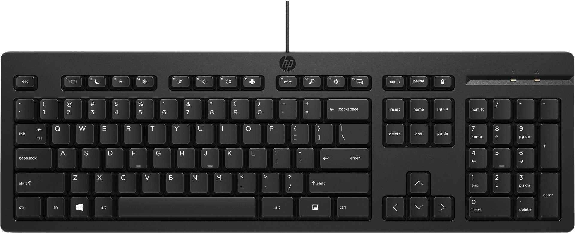 Клавиатура HP 266C9A6 черный