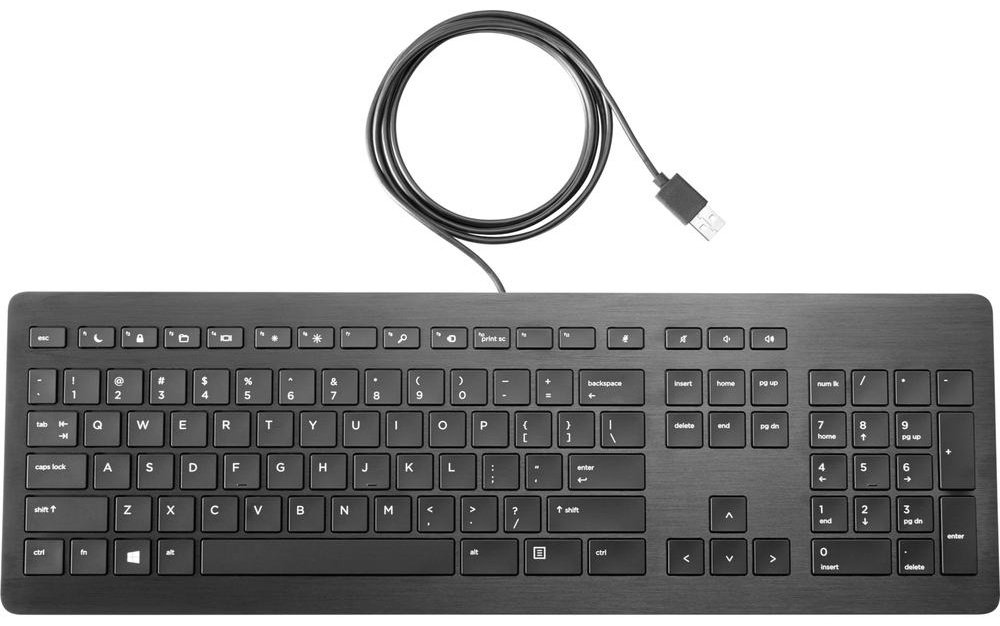 Клавиатура HP USB Premium Z9N40AA черный купить,NaN