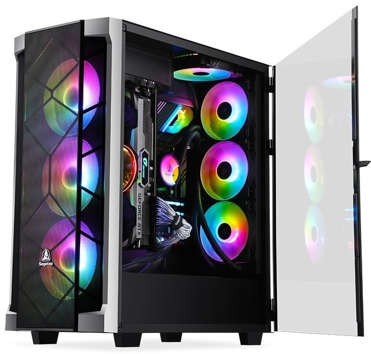 Корпус Segotep Phoenix T1 черный купить,NaN