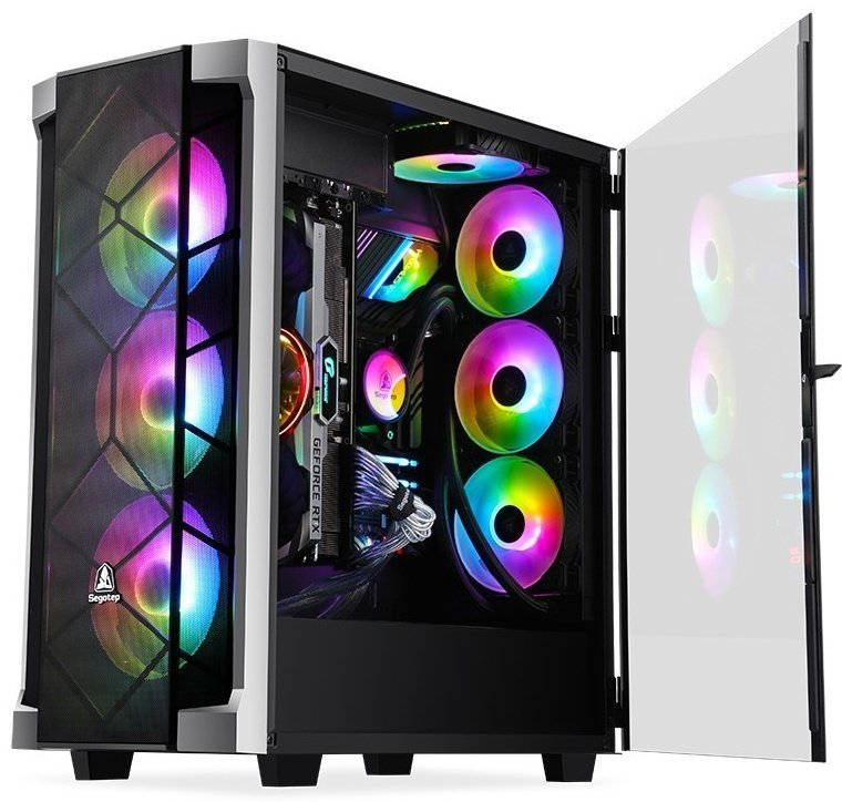 Корпус Segotep Phoenix T1 черный купить,NaN