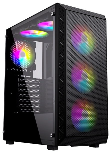 Корпус Wintek MARS PS195-6-M-B черный