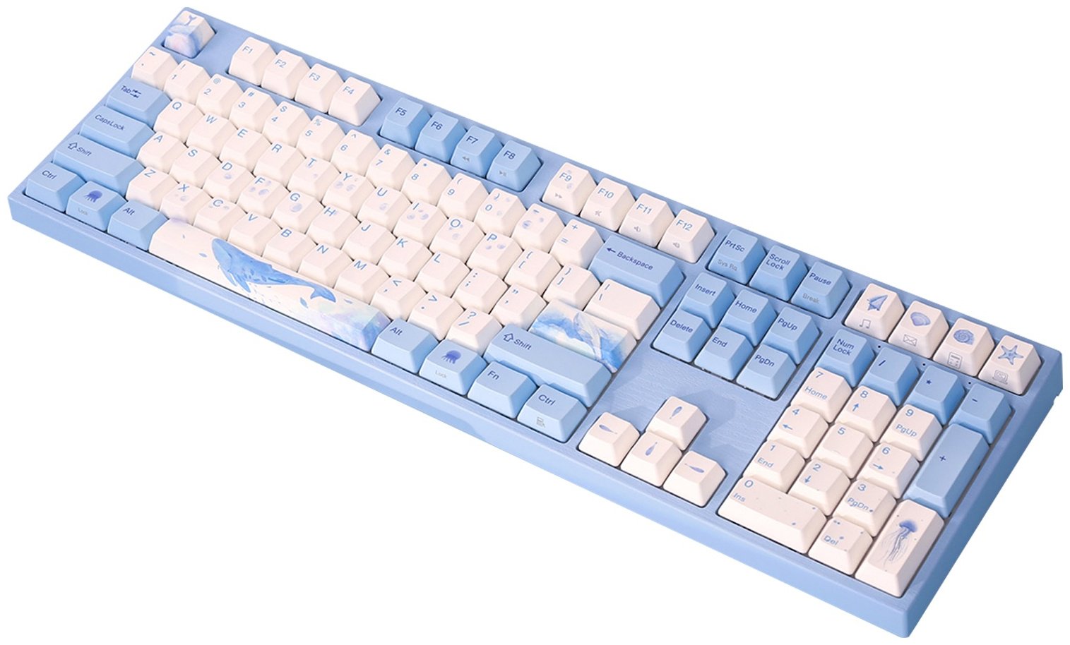 Клавиатура VARMILO VEM108 Sea Melody A36A038A8A3A01A033 голубой купить,NaN