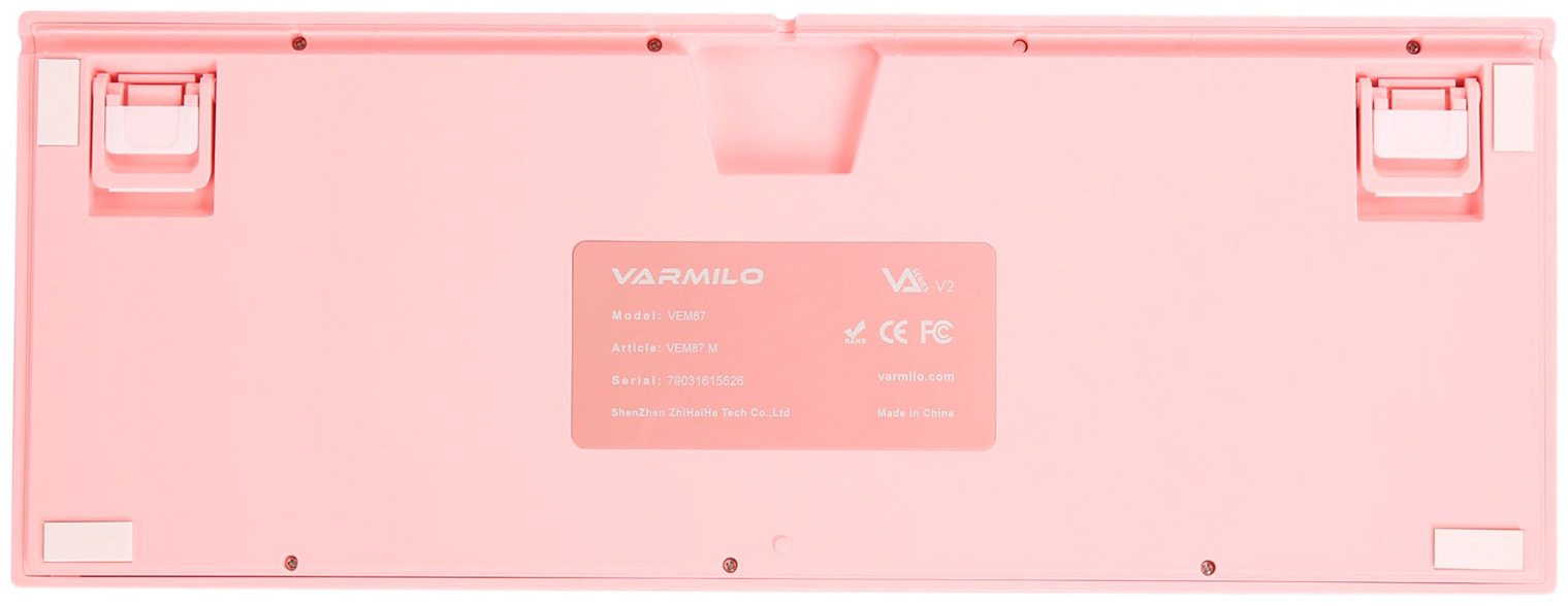 Клавиатура VARMILO VEM87 Love Birds Yuan: You A33A001A9A3A01A001 розовый купить,NaN