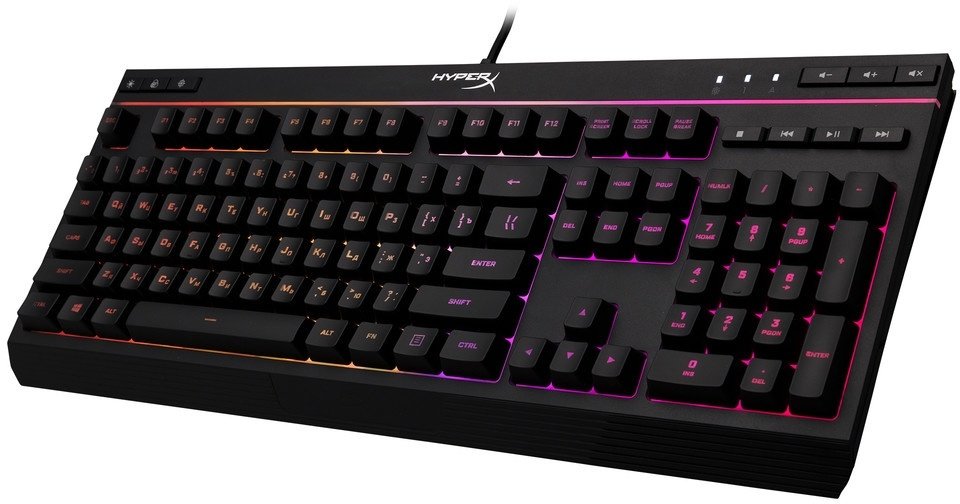 Клавиатура HyperX Alloy Core RGB черный купить,NaN