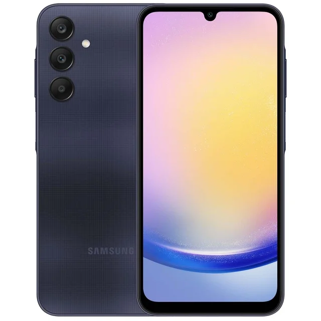 Смартфон Samsung Galaxy A25 5G 6/128Gb SM-A256EZKDSKZ Brave Black (Blue Black)