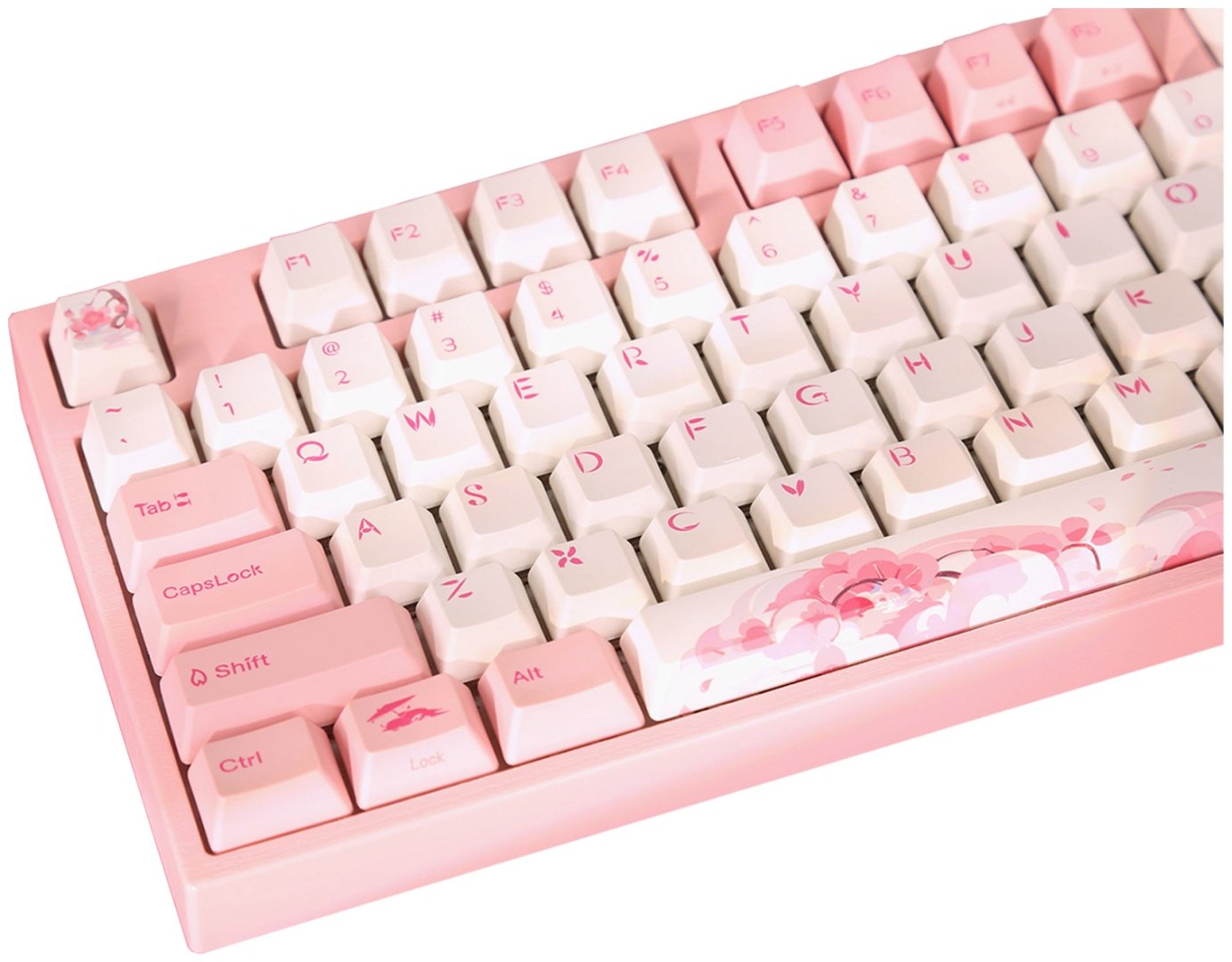 Клавиатура VARMILO VEM87 Sakura R2 A33A027A8A3A01A024 розовый купить,NaN