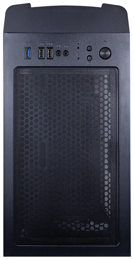 Корпус 1STPLAYER D4-BK-1F5M-3F5S черный - ForteMarket Корпус 1STPLAYER D4-BK-1F5M-3F5S черный купить,20680