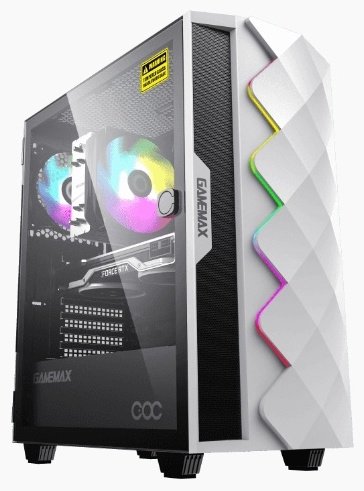 Корпус Game Max Diamond COC WT белый купить,NaN