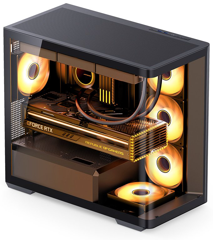 Корпус Jonsbo D300 черный - ForteMarket Корпус Jonsbo D300 черный купить,42825