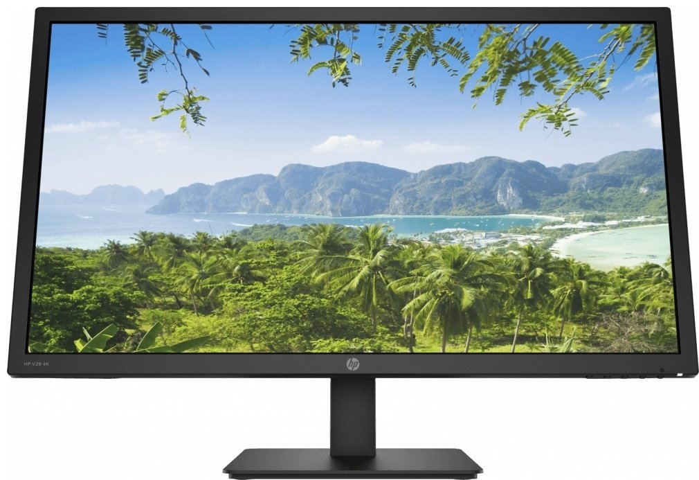 Монитор 28" HP V28 черный купить,NaN