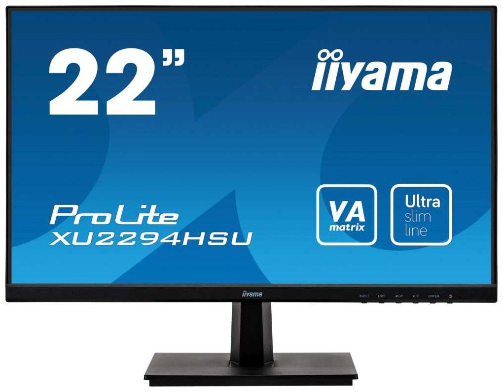 Монитор 21.5" Iiyama ProLite XU2294HSU-B1 черный