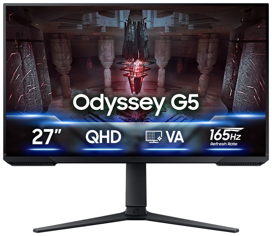 Монитор 27" Samsung LS27CG510EIXCI черный купить,NaN