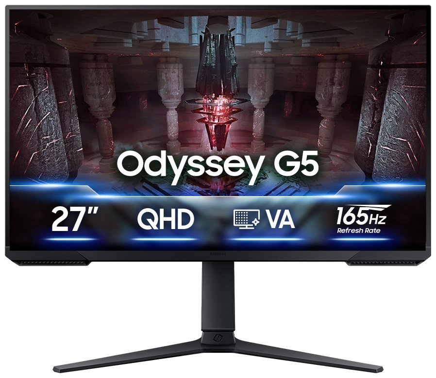 Монитор 27" Samsung LS27CG510EIXCI черный купить,NaN