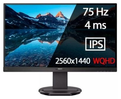 Монитор 27" Philips 276B9/00 черный купить,NaN