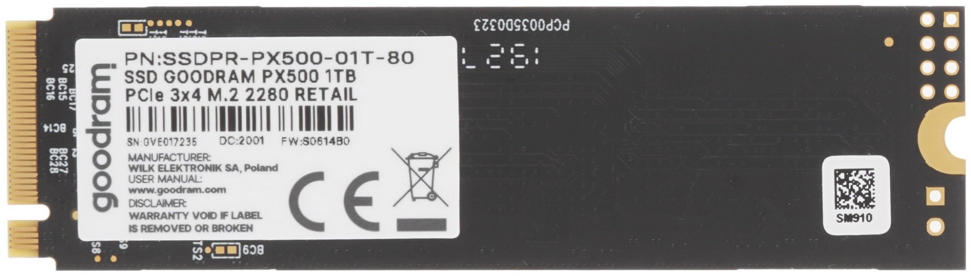 SSD GOODRAM SSDPR-PX500-01T-80 1000 ГБ купить,NaN
