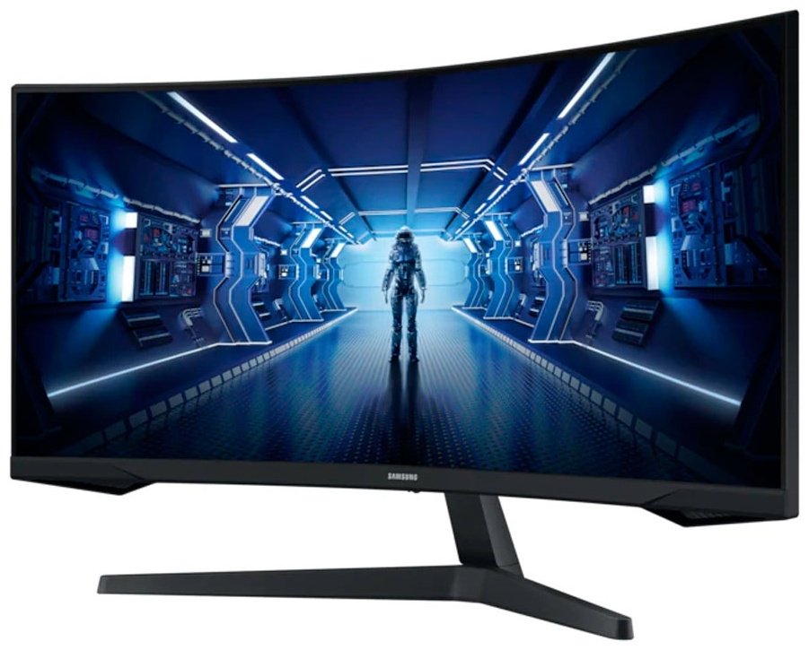 Монитор 34" Samsung Odyssey G5 C34G55TWWI LC34G55TWWIXCI черный купить,NaN