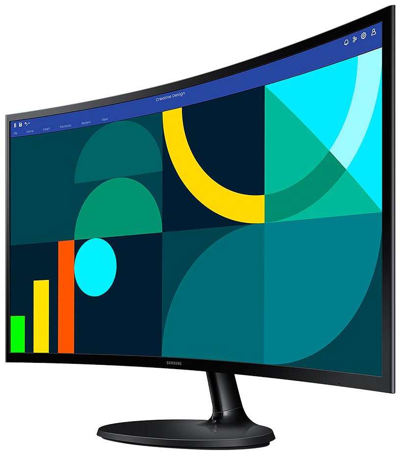 Монитор 24" Samsung LS24D360GAIXCI черный