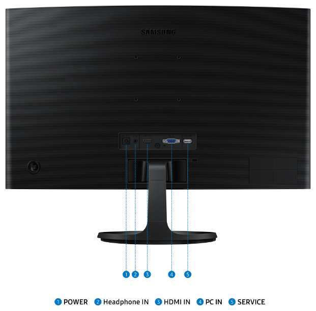Монитор 24" Samsung LS24D364GAIXCI черный - ForteMarket Монитор 24" Samsung LS24D364GAIXCI черный купить,55824