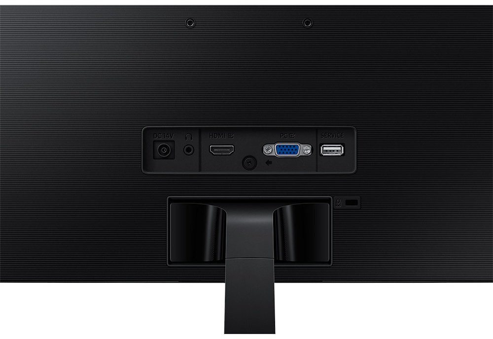 Монитор 24" Samsung LS24D360GAIXCI черный