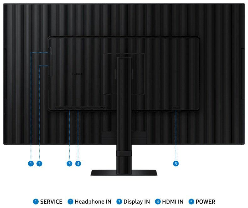 Монитор 32" Samsung ViewFinity LS32D700EAIXCI черный купить,NaN