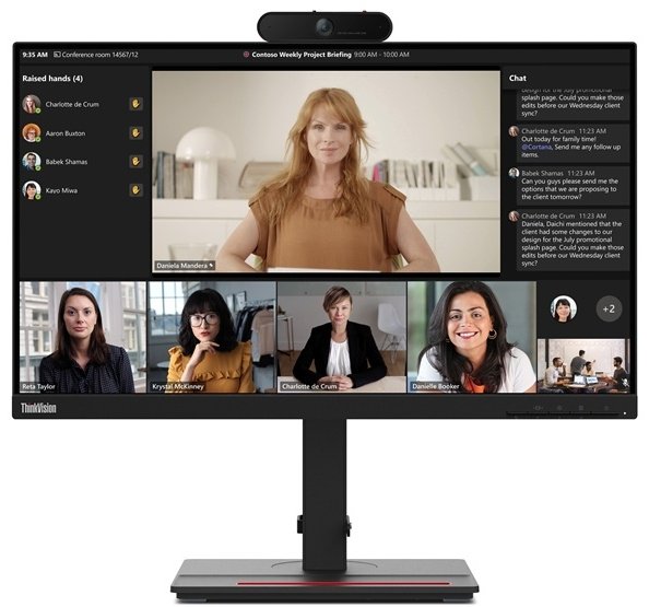 Монитор 23.6" Lenovo ThinkVision T24m-29 63A5GAT6EU черный купить,NaN