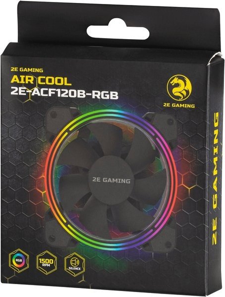 Вентилятор 2E ACF120B-RGB купить,NaN