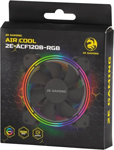 Вентилятор 2E ACF120B-RGB купить,NaN