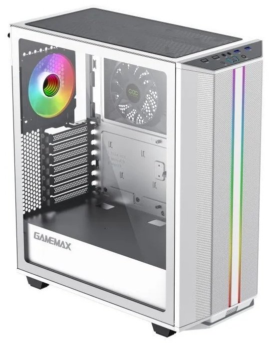 Корпус Game Max Precision белый купить,NaN