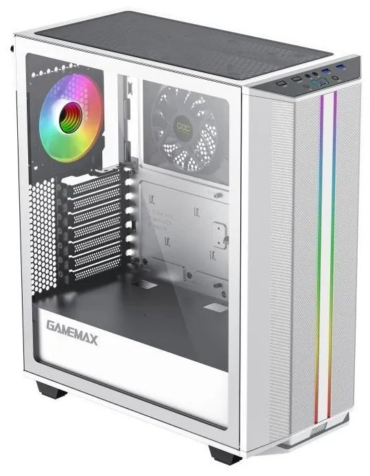 Корпус Game Max Precision белый купить,NaN