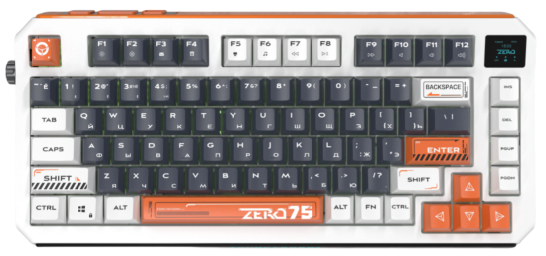 Клавиатура Thunderobot Zero 75 Orange купить,NaN