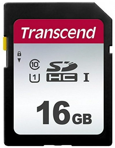 Карта памяти Transcend TS16GSDC300S 16GB