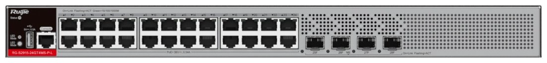 Коммутатор Ruijie RG-S2915-24GT4MS-P-L - ForteMarket Коммутатор Ruijie RG-S2915-24GT4MS-P-L купить,278891