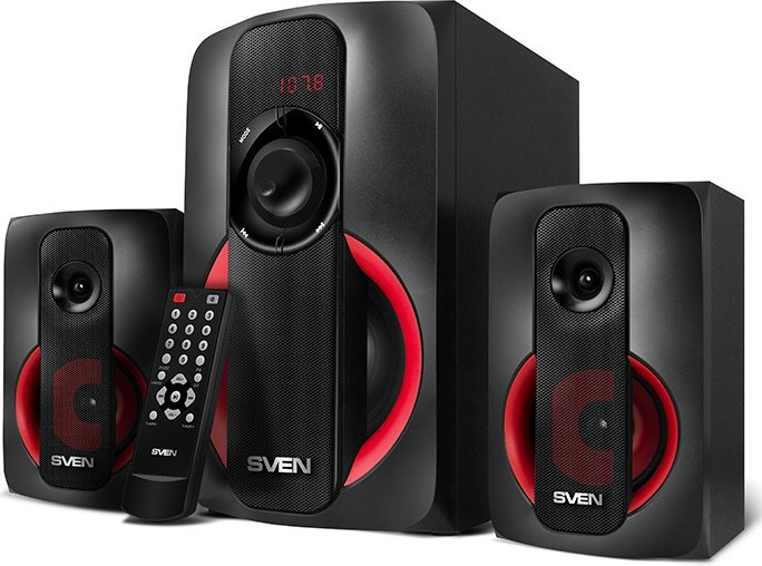 Компьютерные колонки SVEN MS-304 черный купить,69000