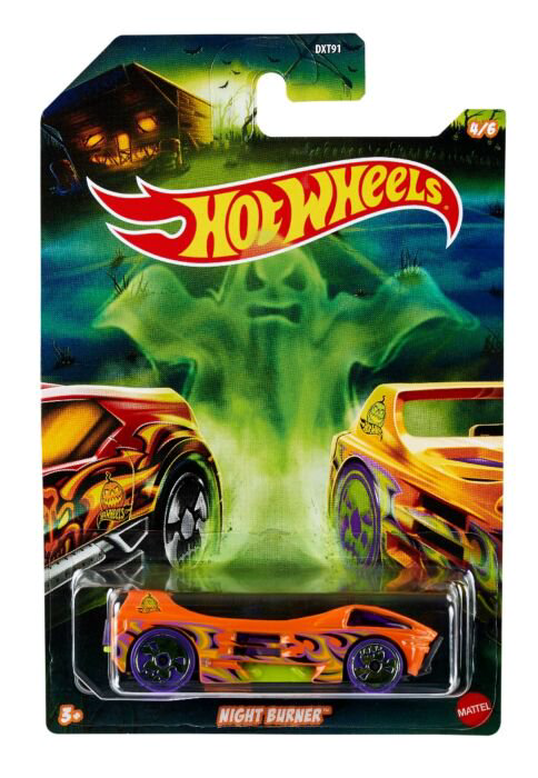 Машинка Hot Wheels Basic Halloween-Night Burner DXT91/GJV97 купить,NaN