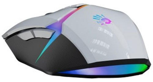 Мышь A4Tech Bloody W60 Max белый купить,17090