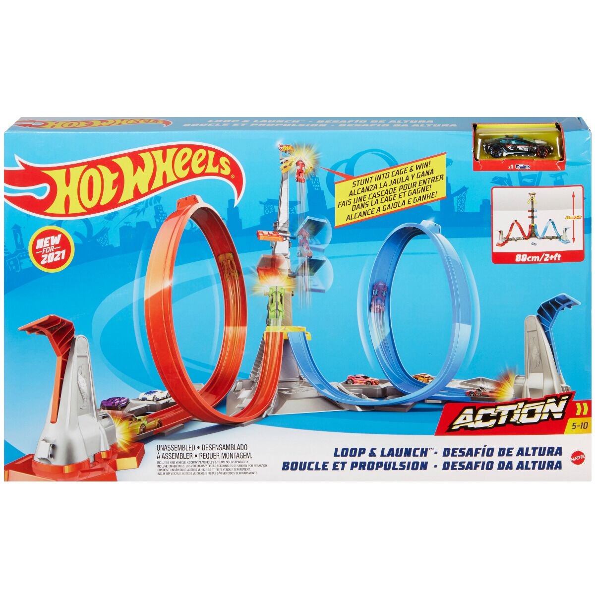 Игровой набор Hot Wheels Action Крутой вираж купить,NaN